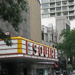 Vintage movie theater