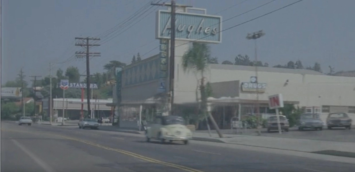 Hughes market in Studio City, 1968