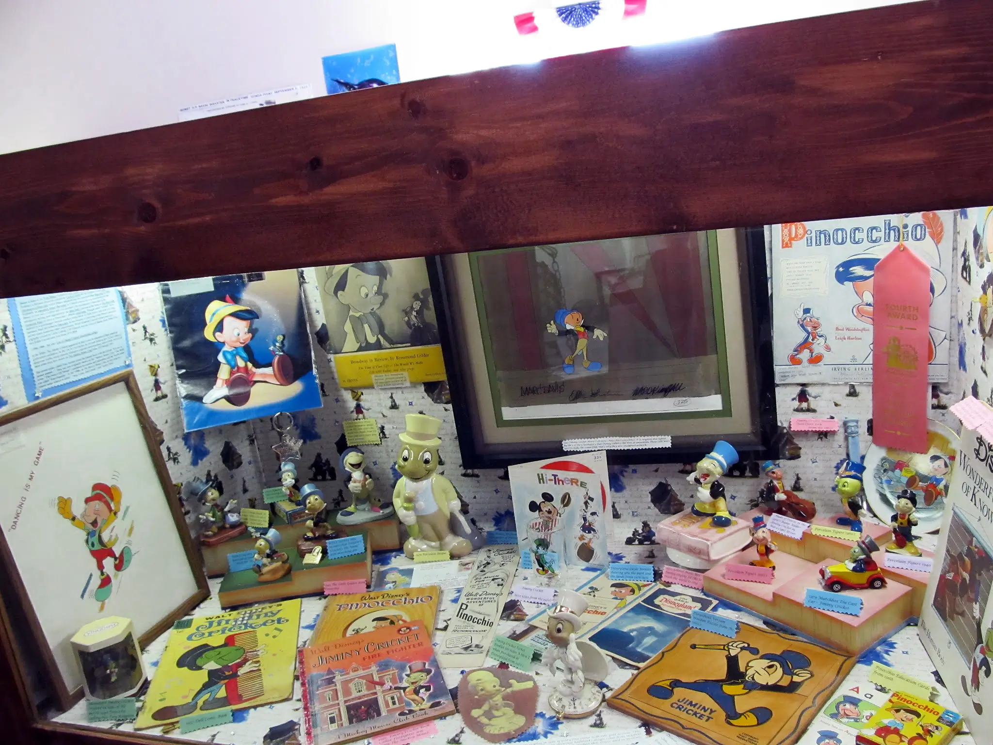 Disney Pinocchio mementos