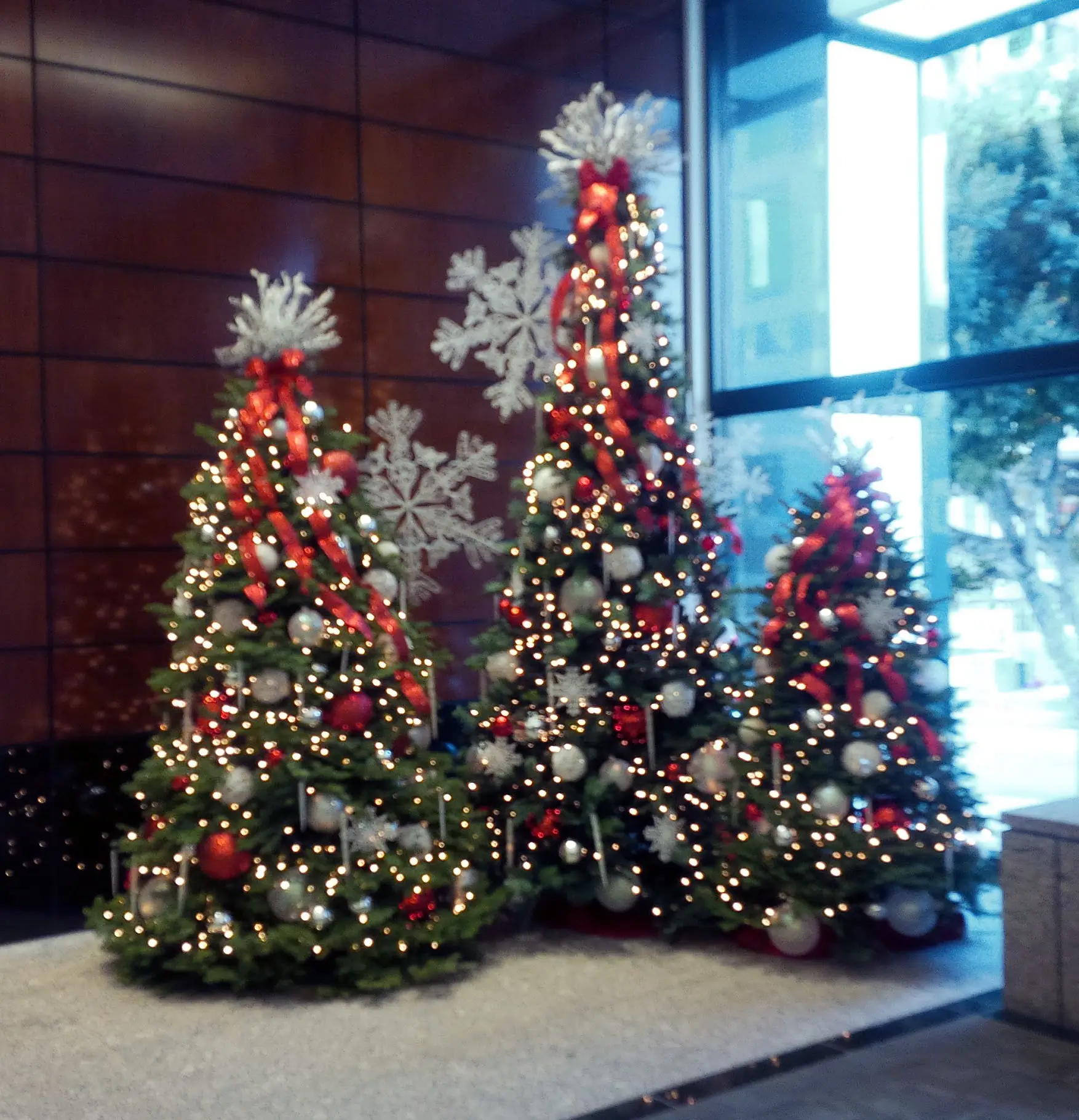 Holidaydisplayofficelobby