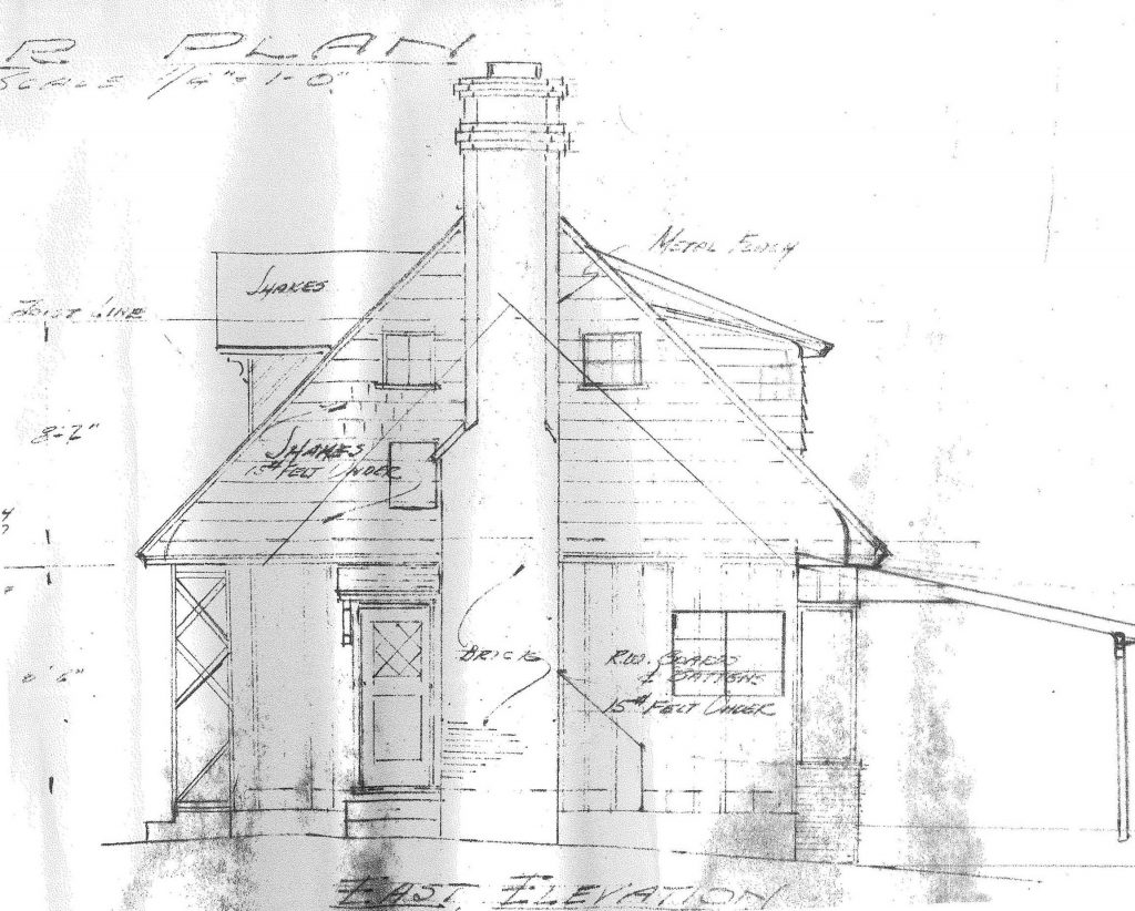 dwight babcock estate sketch