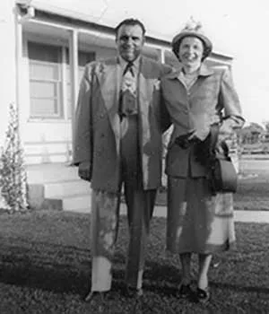 Louis\' Brother, Herbert & Wife