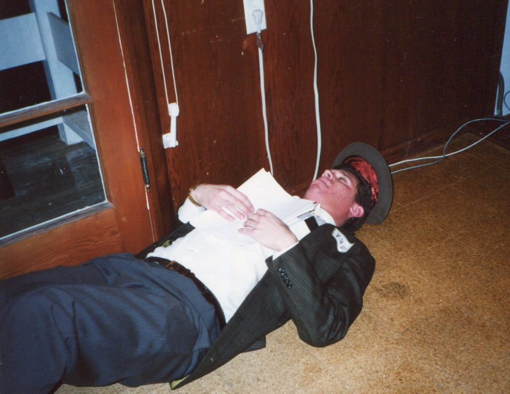 Article author reading Dwight v babcock