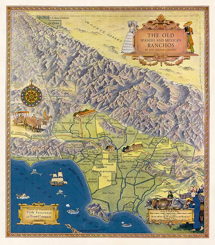 map of ranches