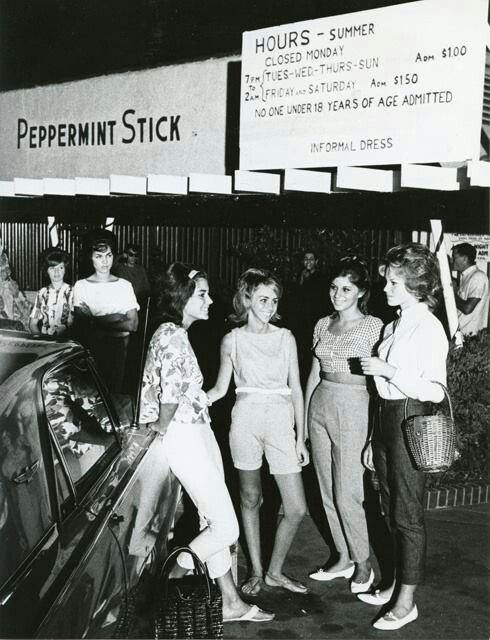 Pepper Mint Stick night club, Sherrman Oaks mid-1960s