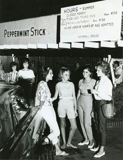 Pepper Mint Stick night club, Sherrman Oaks mid-1960s