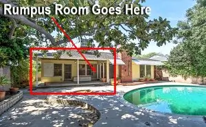 rumpus room porch addition